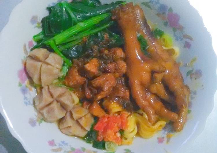 Resep Mie ayam rumahan praktis yang Sempurna