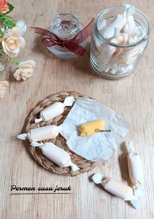 Foto resep Permen susu jeruk