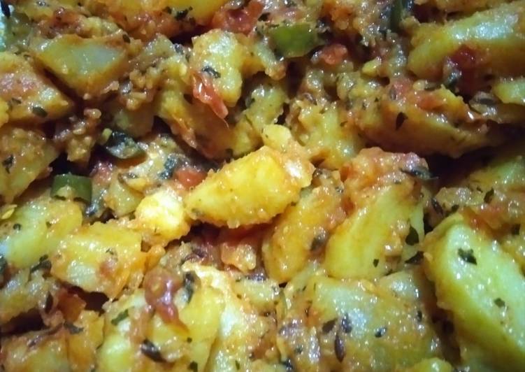 Steps to Cook Ultimate Chatpata aloo