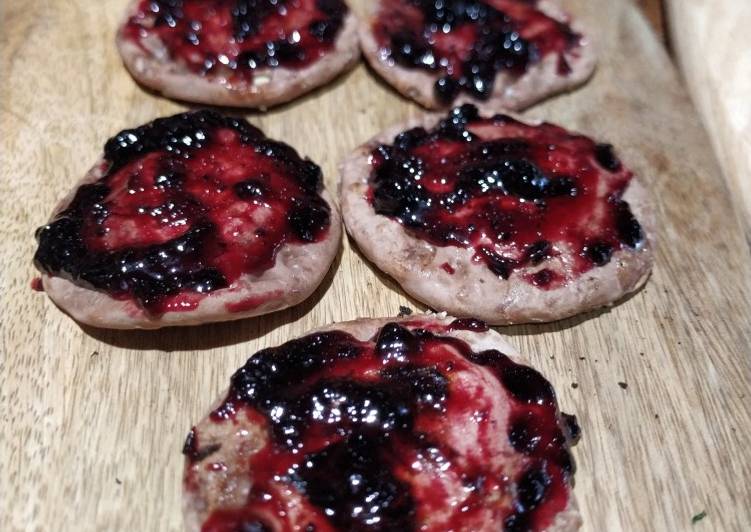 Recipe of Award-winning Chocolate Blackcurrant Flat bread