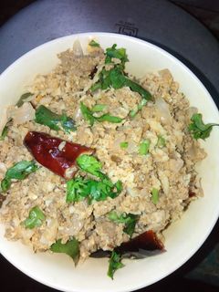 செட்டிநாட்டு மட்டன் பொடிமாஸ் (Chettinadu mutton podimas recipes in tamil) செய்முறை முக்கிய புகைப்படம்