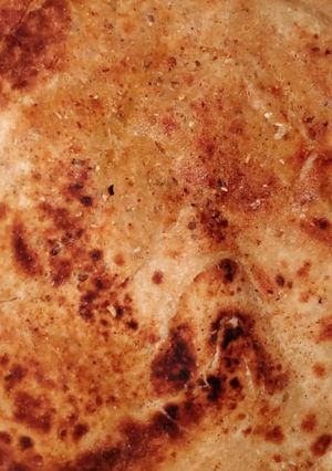 A picture of Masala laccha parantha.