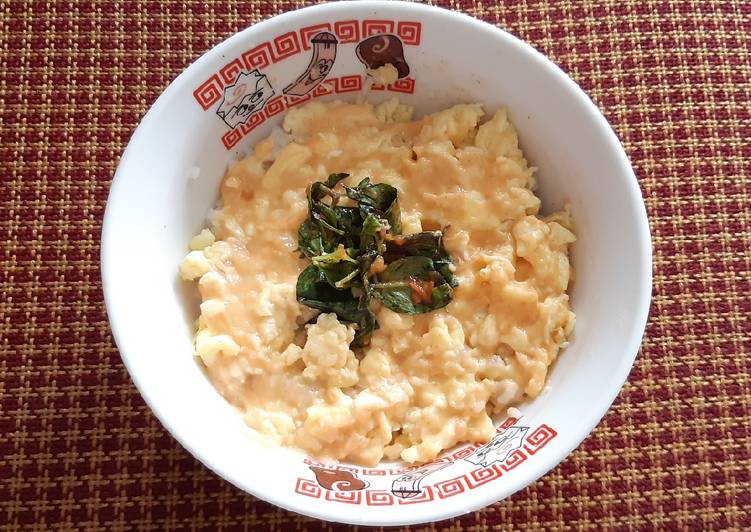 RECOMMENDED! Begini Resep Creamy Mayo Egg with Mentai and Cheese Sauce Ala-ala Rice