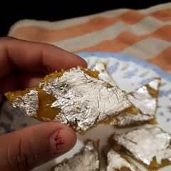 Mango kaju katli A picture of Mango kaju katli.
