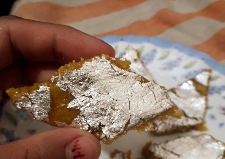 Mango kaju katli