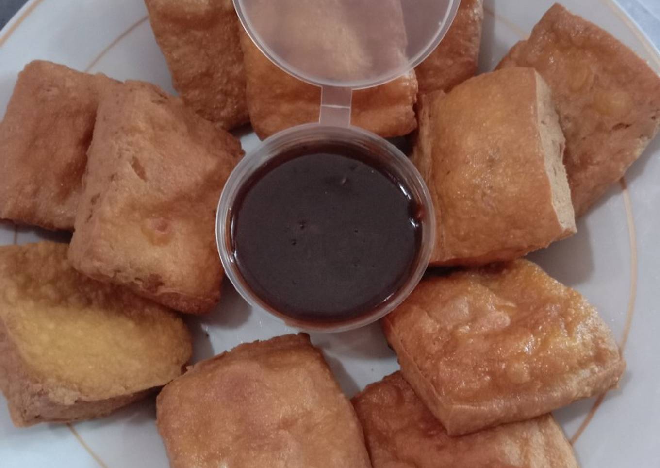 Tahu Kuning Sambal Petis