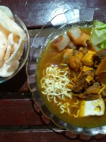Langkah Gampang Membikin Resep Tahu campur otot sapi yang Lezat Anti Ribet, Mantap Sekali