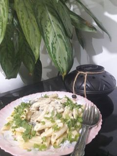 عکسی از دستور پنه با سس آلفردو