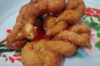 Resep Kkwabaegi (twisted korean doughnuts) Anti Gagal