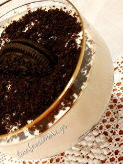 Φωτογραφία της συνταγής Cheesecake Oreo να το πιείς στο ποτήρι💕