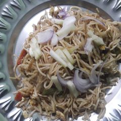 Veg noodles A picture of Veg noodles.