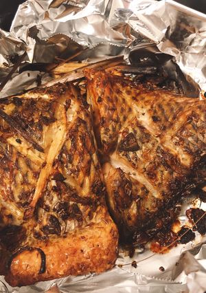 Hình của món Cá nướng airfryer.