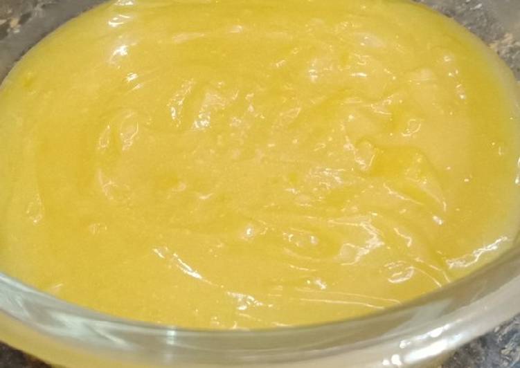 Lemon curd (selai lemon)