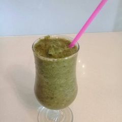 A picture of Healthy and tasty smoothie.