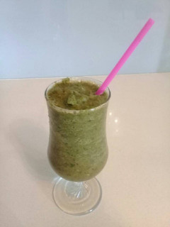 A picture of Healthy and tasty smoothie.