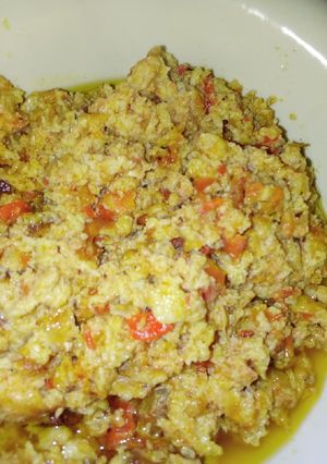 A picture of Egg sauce.