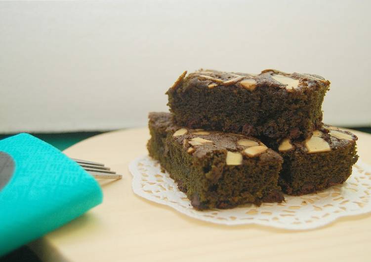 Brownies Panggang Choco Green Tea