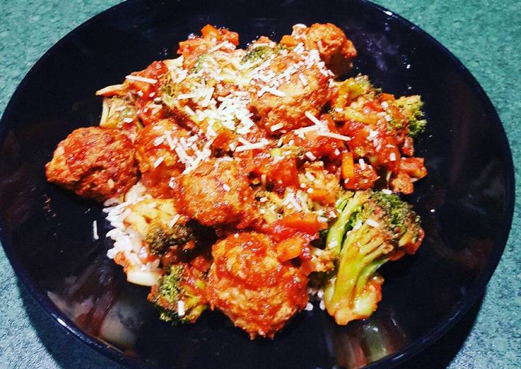 Easy Way to Make Perfect Healthy Low Fat Turkey Meatballs