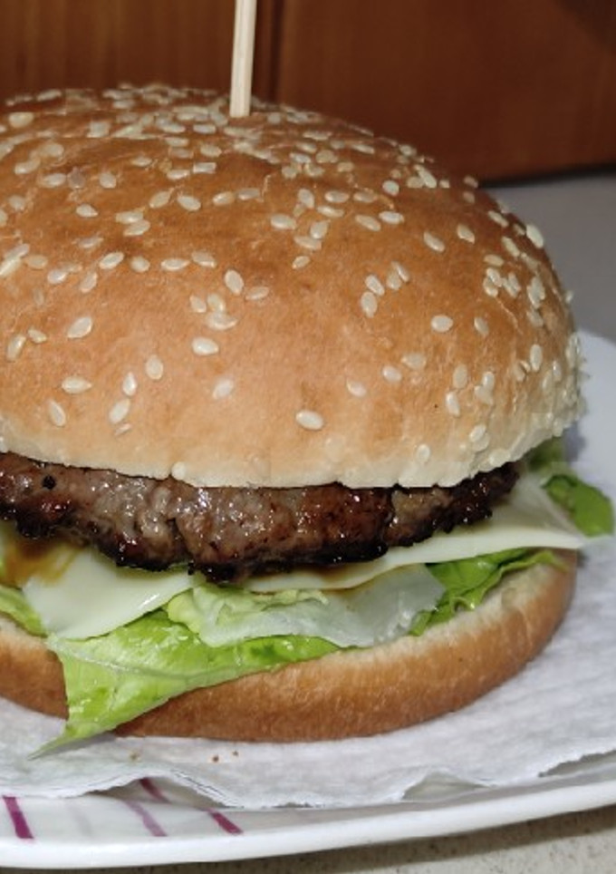 Una foto de Hamburguesas de ternera