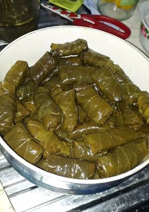 صورة لوصفة ورق عنب