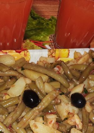 صورة لوصفة شكشوكة ماشطو وبطاطا