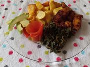 A picture of braised chicken breast