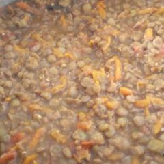 A picture of Lentils stew.