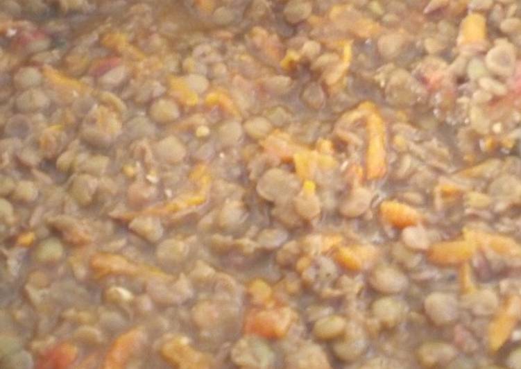 Recipe of Favorite Lentils stew