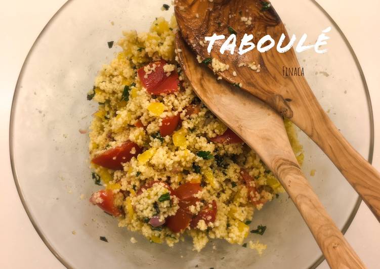 makanan Taboulé (Tabbouleh) yang merasakan kenyamanan