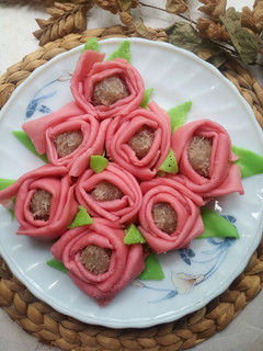 Foto resep Dadar Gulung Bunga Mawar