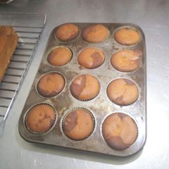 A picture of Chocolate muffins.
