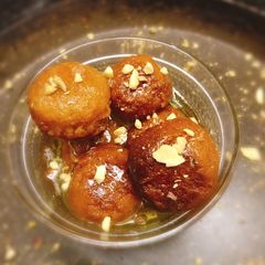 A picture of Instant Gulab jamun recipe.