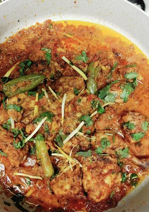 A picture of Tasty chicken karahi#eid kay pakwan.