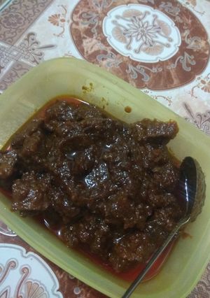 Foto resep Rendang daging sapi