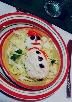 Una foto de Monito de nieve navideño🎅🏼