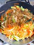 Japchae korea