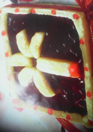 صورة لوصفة طارط شو كو موز 😝