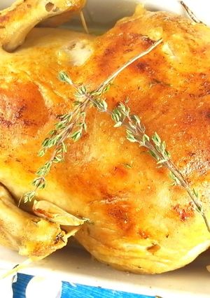 Фото Запеченная курица.