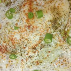 A picture of Spicy half fry egg.