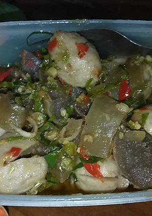 Foto resep Mercon kikil bakso