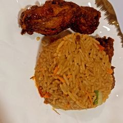 A picture of Carrot rice.