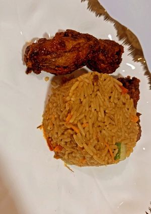 A picture of Carrot rice.