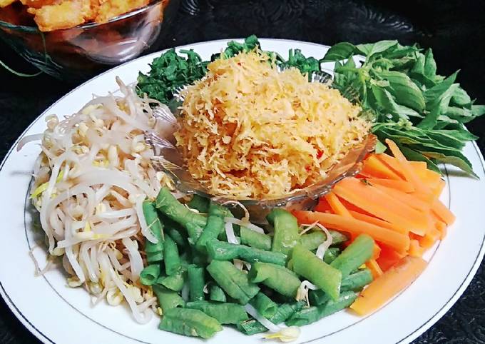 Resep: Urap sayur Rebon Sederhana Dan Enak