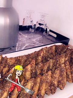 صورة لوصفة سنبوسة جبن بالزعتر ☕️