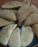Empanadas rellenas de cajeta