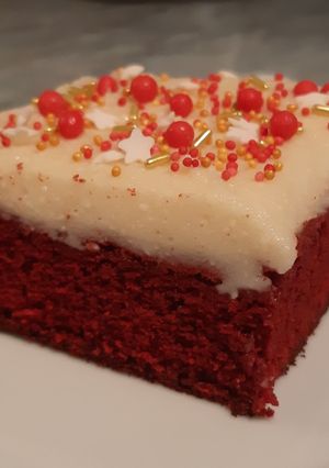 Red velvet brownie recept fotója