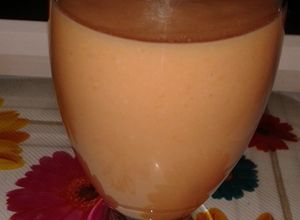 Una foto de Merengada cremosa de lechosa