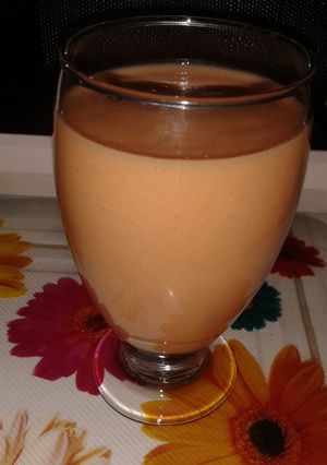 Una foto de Merengada cremosa de lechosa
