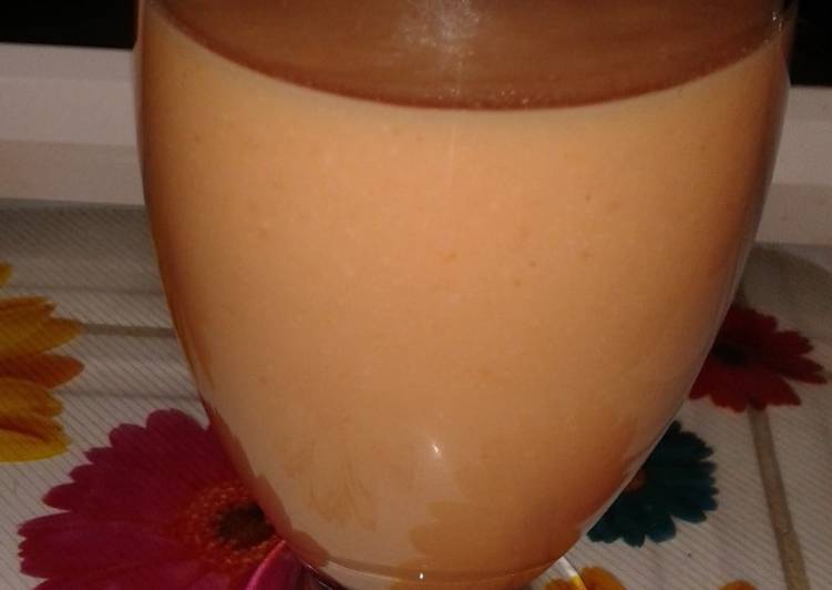 Merengada cremosa de lechosa