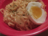 Busy mom's creamy ramen